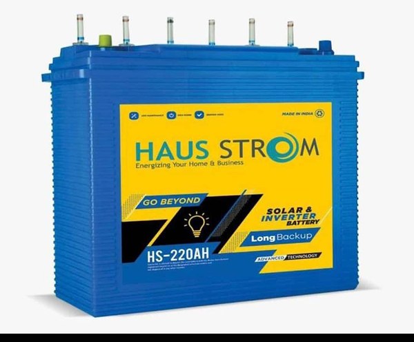 Haustrom 12V 220Ah Tubular battery