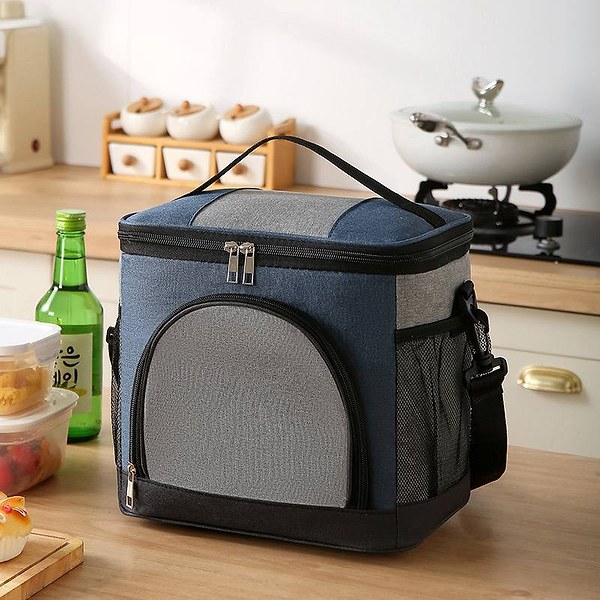 Big size compartment insulated lunch box 2