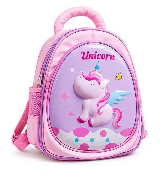 Cute kiddies character hard shell beginner school bag