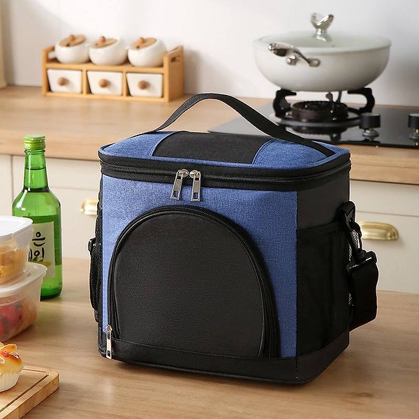Big size compartment insulated lunch box 2 3