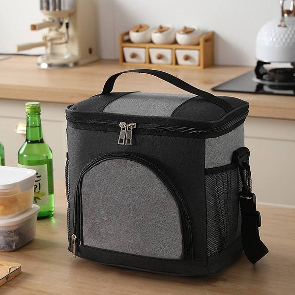 Big size compartment insulated lunch box 2 2