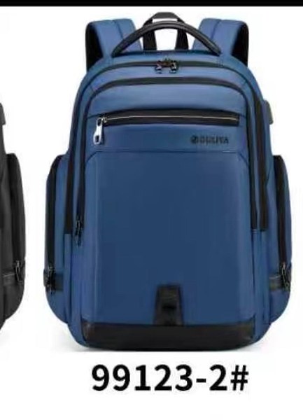 Water proof oxford polyester material school bag/laptop bag with charger connection device