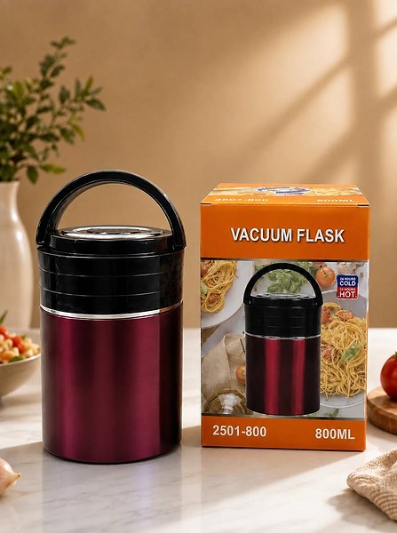 800ml quality food flask retain hotness 💯 2