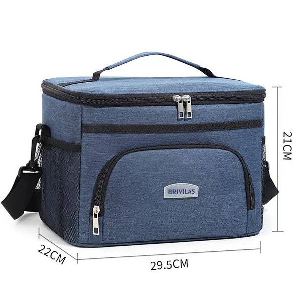 BRIVILAS Large Capacity Insulated Lunch Cooler Bag 2