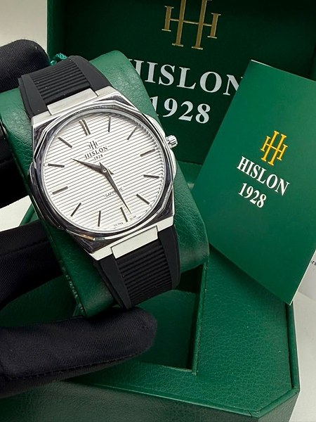 Hislon Ultra Slim Sapphire Quartz Watch (Model CL127N-11SN) 3