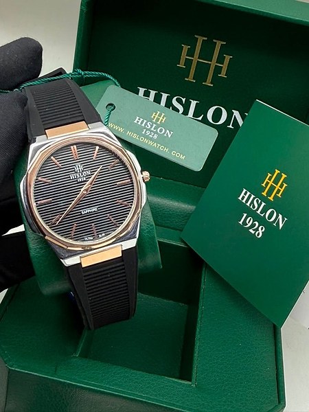 Hislon Ultra Slim Sapphire Quartz Watch (Model CL127N-11SN) 6