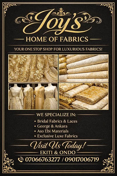 Joy's Home of Fabrics
