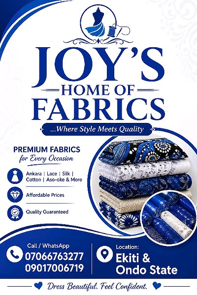 Joy's Home of Fabrics