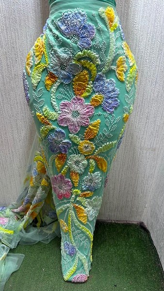 Beaded lace 5