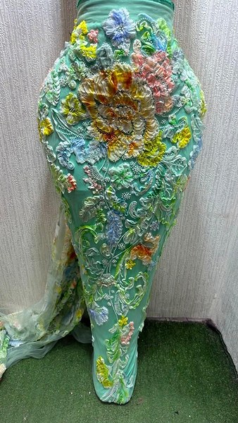 Beaded lace 2