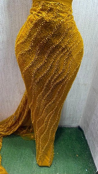 Beaded materials