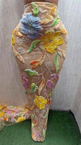 Beaded lace 6
