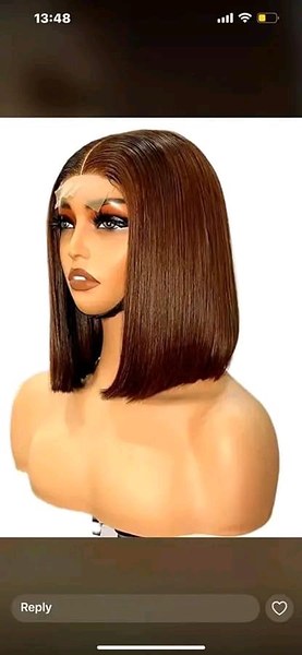 12 inches bone striaght with 2*6 closure color brown