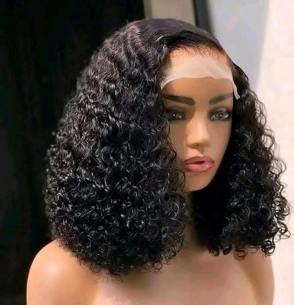 5*5 closure pixie curl 14 inches 2