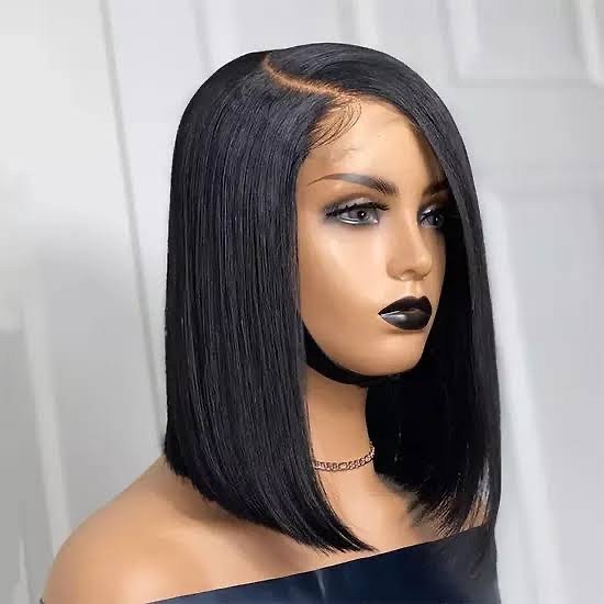 Short bob human hair
