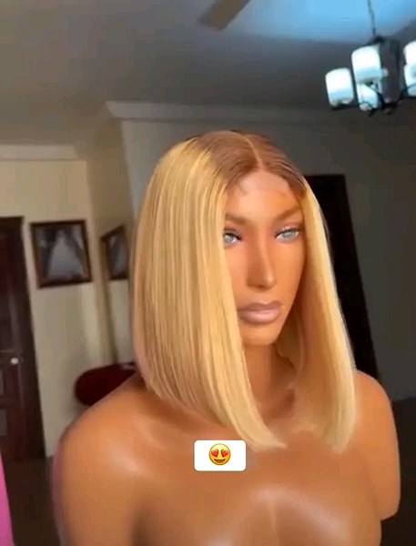 The way this blonde colours is selling out ehn; most of women are now trying out this colours not  black all the time  100% human hair, 10inchs Sdd with 2by6 closure