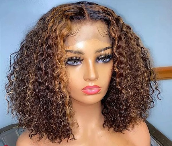 Pixie curl 100% human hair with 5*5 closure sdd 14 inches
