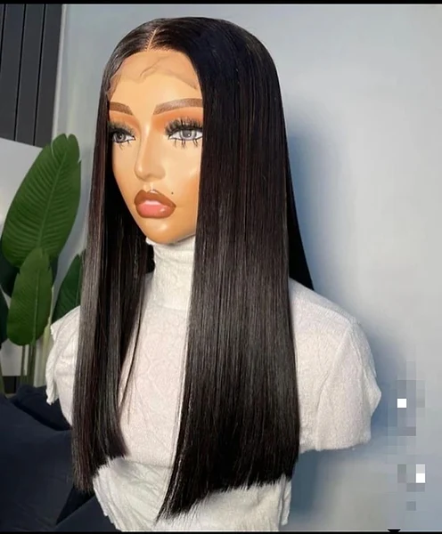 20 inches Dd bob with 4*4 closure natural color